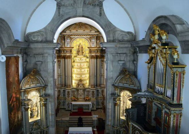 Орган и алтарь церкви Мисерикордия, Визеу
