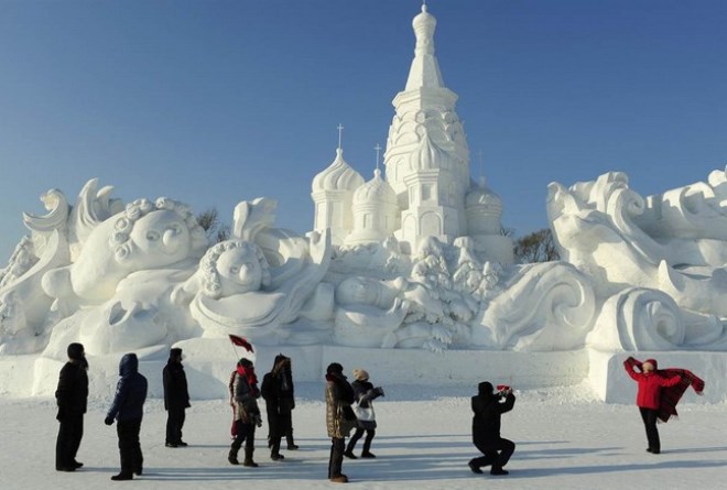 Фестиваль ледяных и снежных скульптур - Винтерлюдия