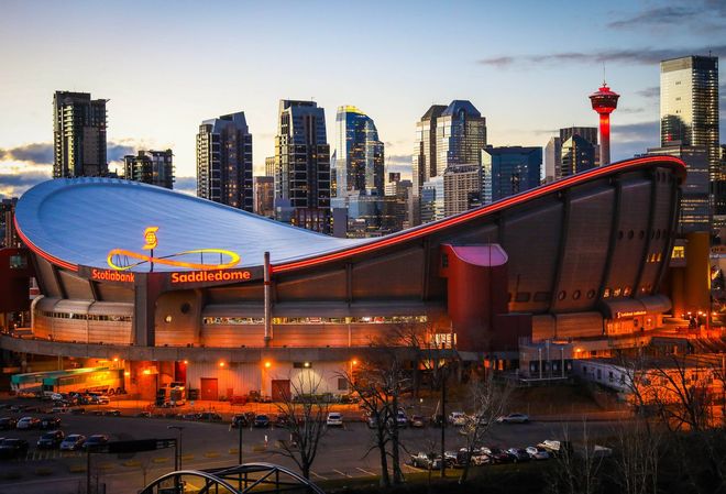 Спортивная арена Calgary Flames, Калгари