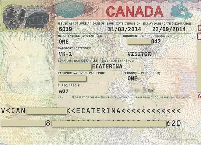 Транзитная виза в Канаду