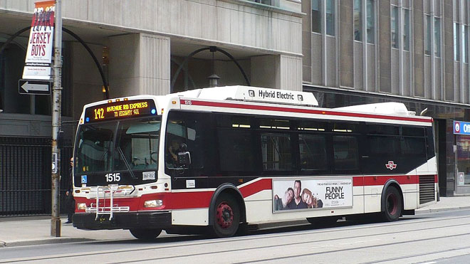 Автобусы в Канаде
