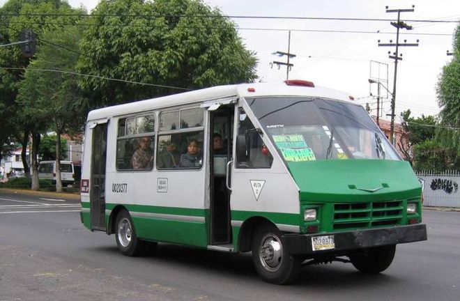 Маршрутное такси песеро, Мексика