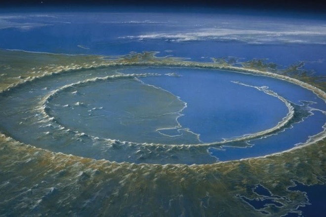 Метеоритный кратер Юкатана
