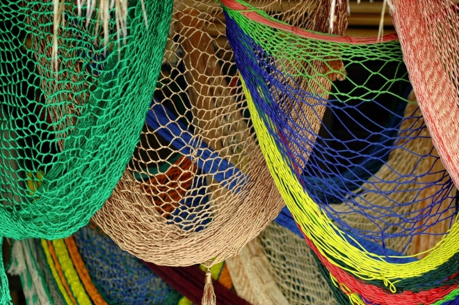 Майанские гамаки - традиционный сувенир из Бакалара
