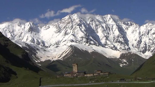 Шхара - самая высокая гора Большого Кавказа