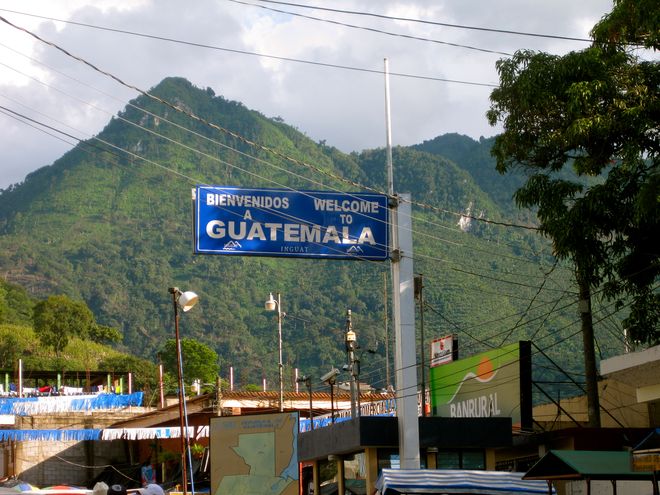 Граница Гватемалы