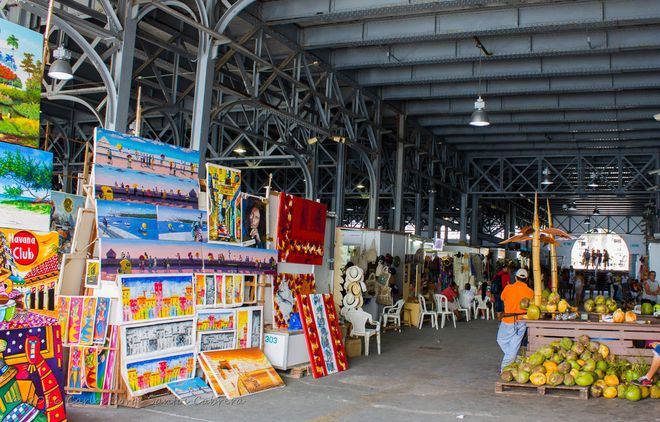 Рынок живописи в Гаване
