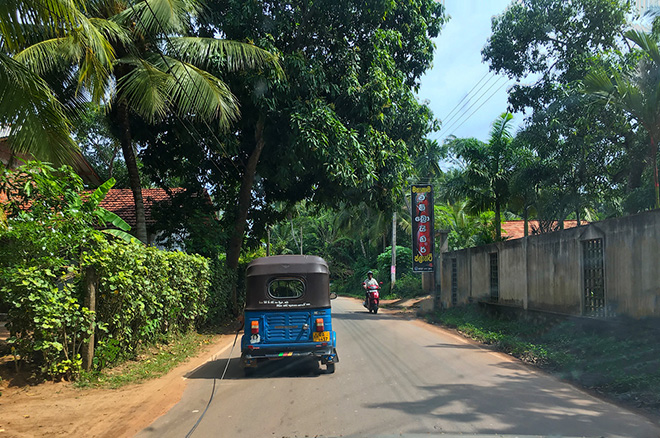 Узкие дороги Шри-Ланки