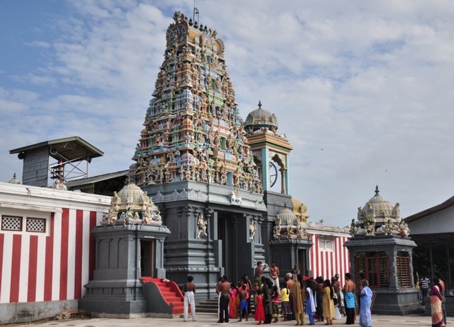 Индуистский храм Thirukethiswaram