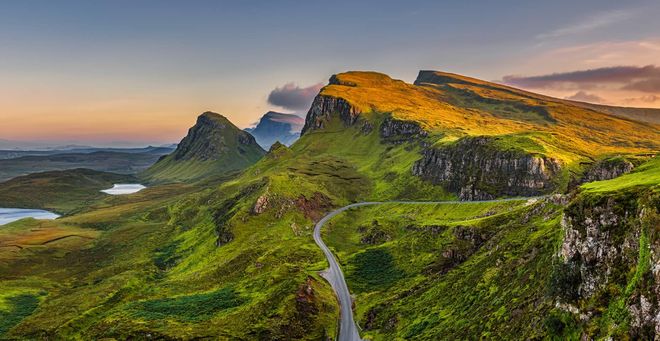 Горные пейзажи Шотландии