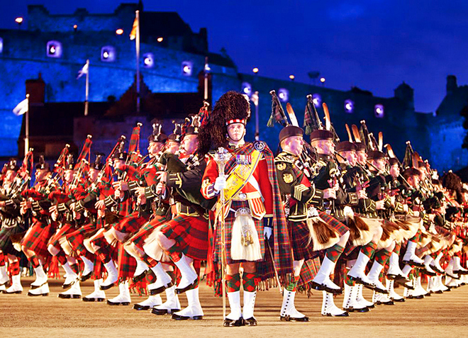 Военные парады в Эдинбурге