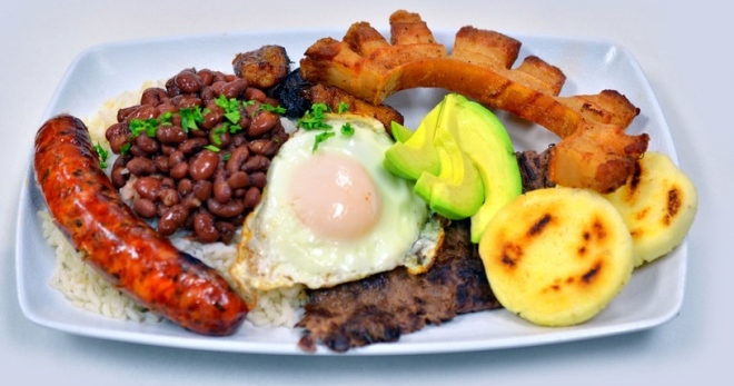 Национальные блюда Колумбии