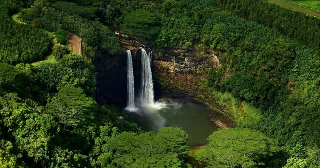 Водопады на Гавайских островах