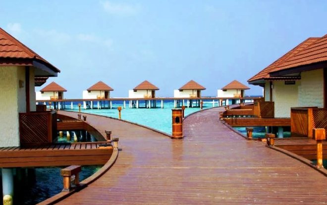Бунгало отеля Alimatha Aquatic Resort