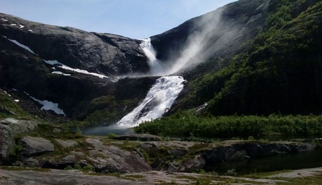 Долина водопадов, Норвегия