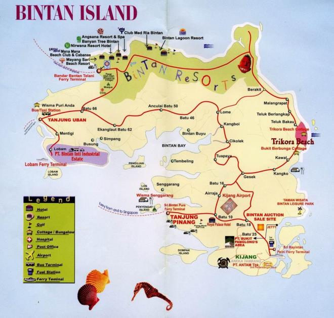 Карта Бинтана