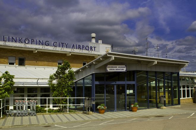 Местный аэропорт в Линчепинге