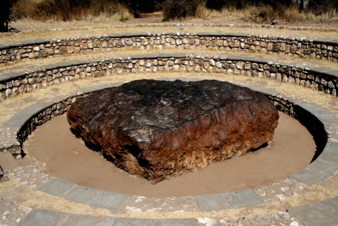 Метеорит в Намибии