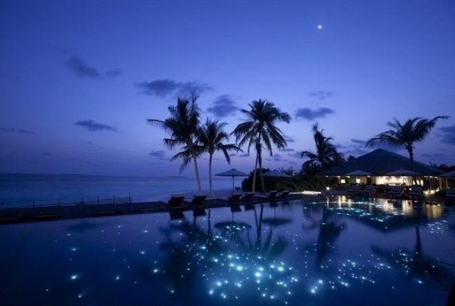Ночь на Мальдивах