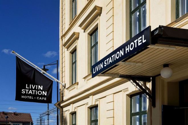 Отель Livin Station