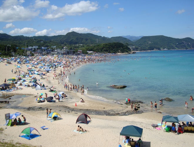 Пляжный отдых в Японии