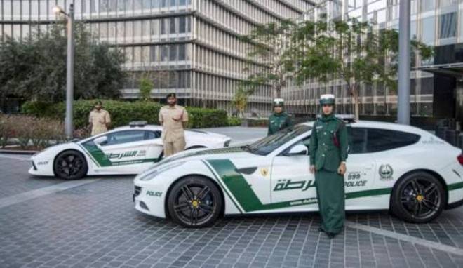 Полицейские в ОАЭ