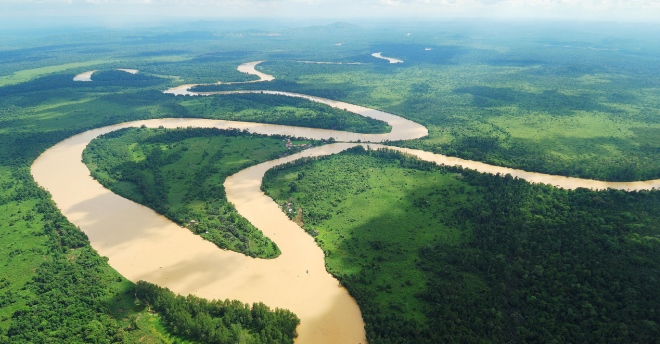 Река Кинабатанган