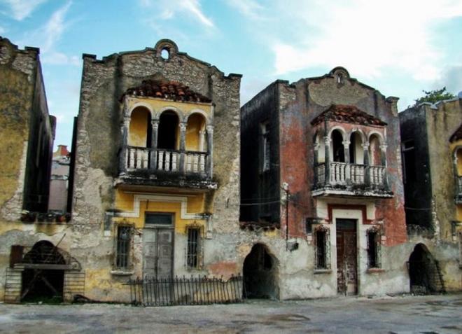 Руины исторического города Тхо