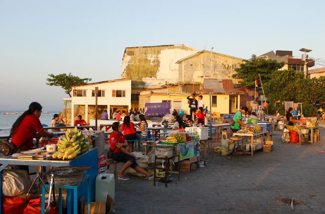 Рынок в Купанге