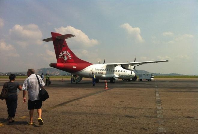 Самолет авиакомпании Air Madagascar