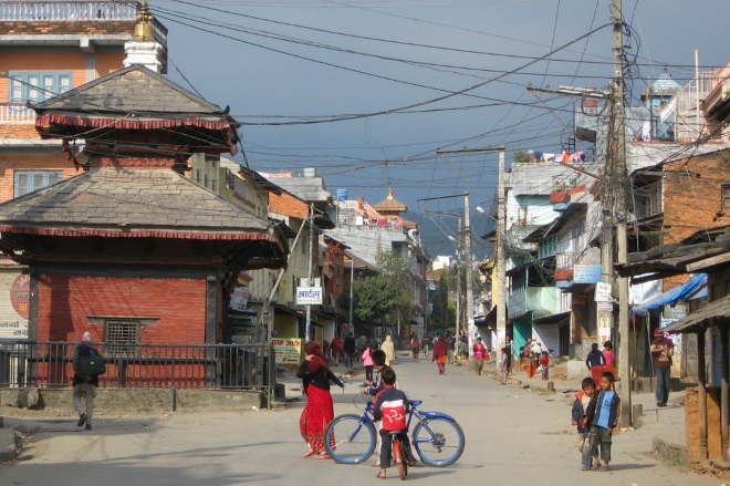 Улица Покхары