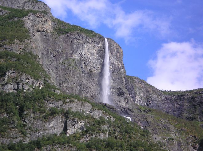 Водопад Киле в Норвегии