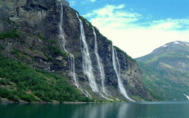 Водопады фьордов