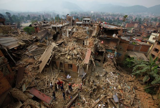 Землетрясение в Катманду 25 апреля 2015