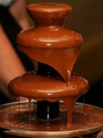 Шоколадный фонтан – что это такое, как выглядит и работает, особенности разных видов