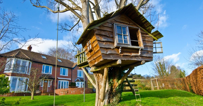 Дом на дереве – что это такое, где лучше всего строить и как крепить?