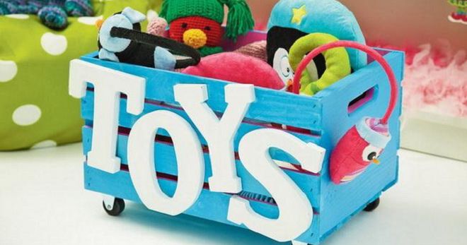 Ящики для хранения игрушек - залог порядка в детской комнате!
