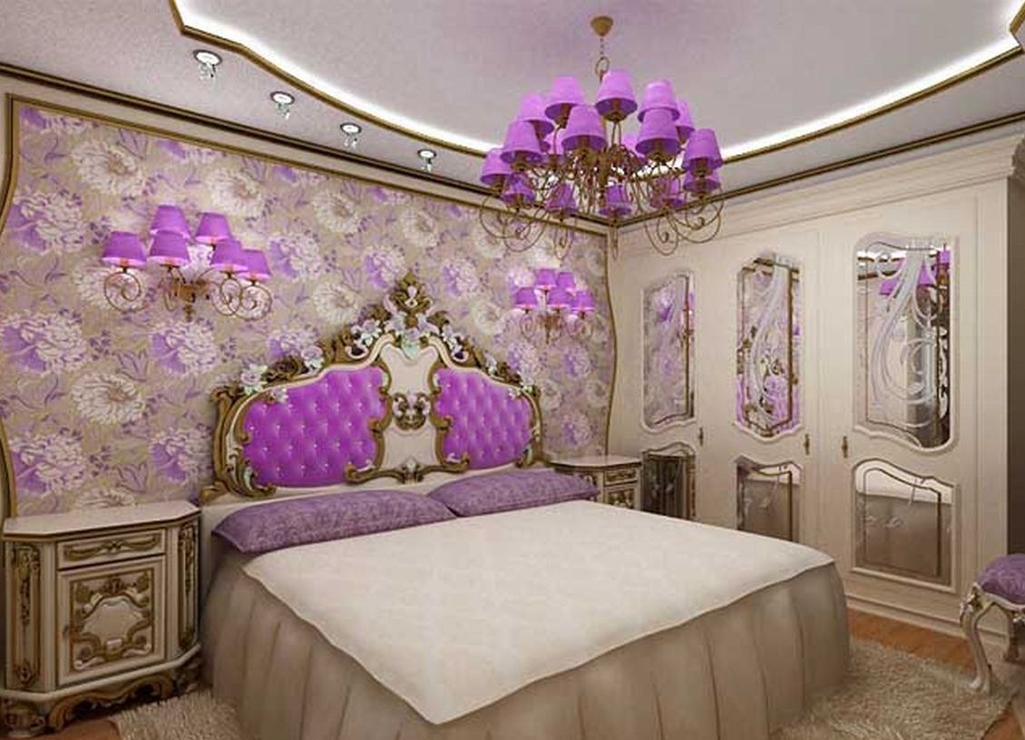 Спальня В Фиолетовых Тонах Фото