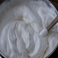 йогуртовый крем с желатином