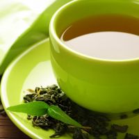разгрузочный день на зеленом чае