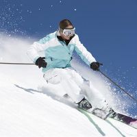 техника катания на горных лыжах
