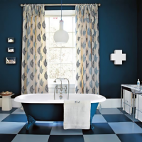 ванная в синем цвете 2