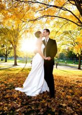 Свадьба осенью на природе