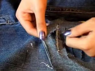 Как красиво порвать джинсы12