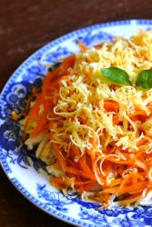 салаты с корейской морковью рецепты