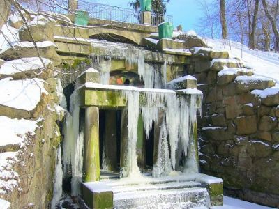 софиевский парк зимой