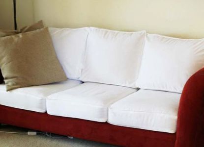 Как сшить чехол на диван 15