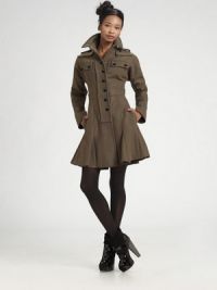 Женское драповое пальто7