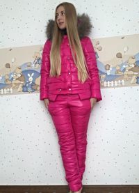 зимний женский костюм куртка и штаны9