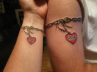 Парные татуировки для двоих влюбленных2